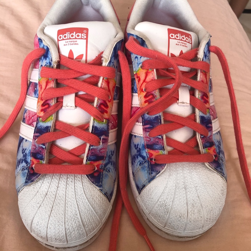 Colorful Adidas Superstars